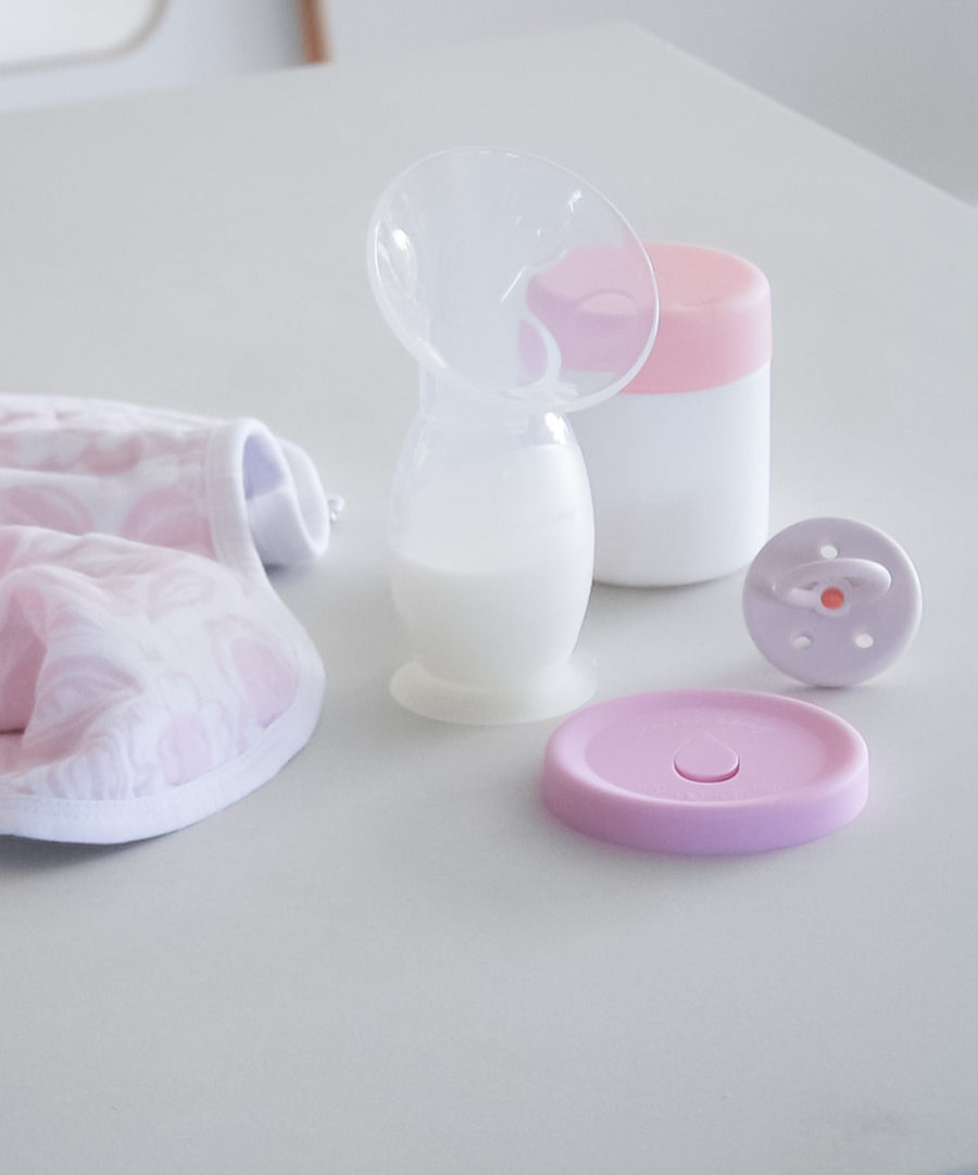 Silicone Breast Pump with Lid